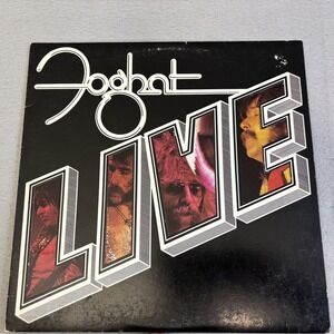 Vtg Foghat Live Vinyl Record Album LP 1977 Bearsville Records Rock N Roll 33 1/3